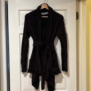 Sparrow open long cardigan sweater